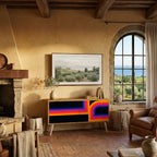 BLINDED BY THE LIGHTS Kompakt TV-bänk med 2 dörrar