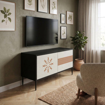 DAILY HARMONY Kompakt TV-bänk med 2 dörrar