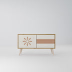 DAILY HARMONY Kompakt TV-bänk med 2 dörrar