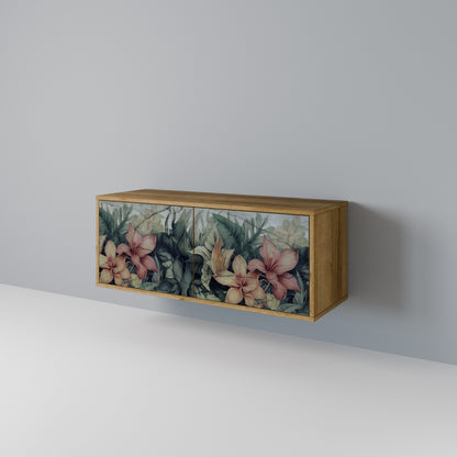 HEAVENLY BLOOM Kompakt TV-bänk med 2 dörrar