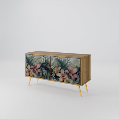 HEAVENLY BLOOM Kompakt TV-bänk med 2 dörrar
