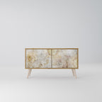 SUNFLOWER BLUR Kompakt TV-bänk med 2 dörrar