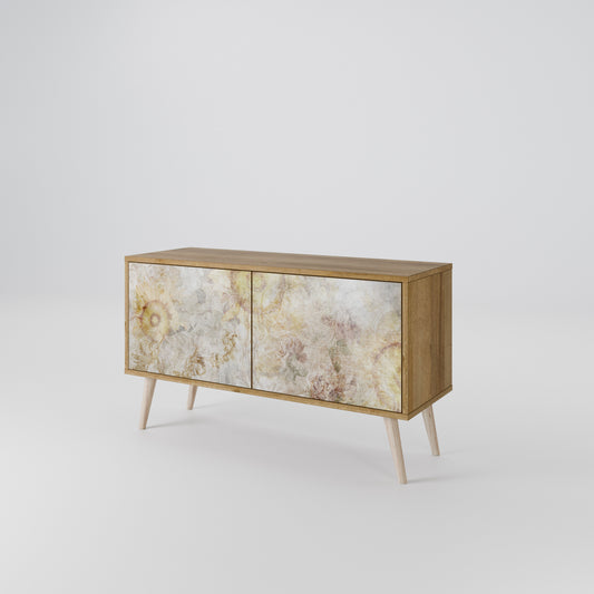 SUNFLOWER BLUR Compact 2-Door TV Cabinet