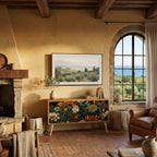 MIDNIGHT SPROUT Kompakt TV-bänk med 2 dörrar