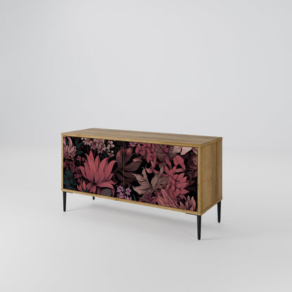 FLORAL WHISPER Kompakt TV-bänk med 2 dörrar