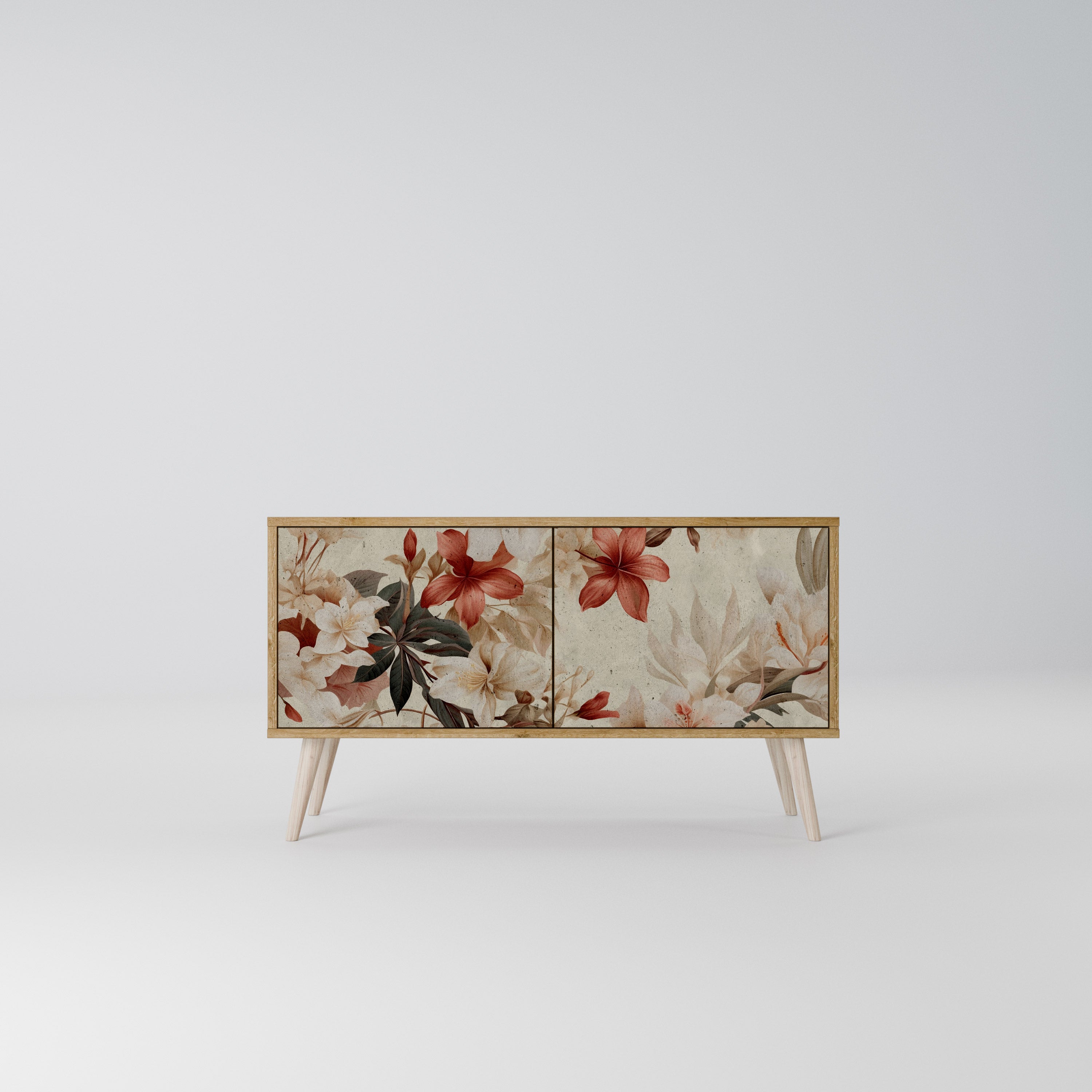 PETAL HARMONY Kompakt TV-bänk med 2 dörrar