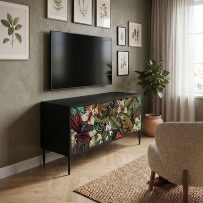 BOTANICAL EMERGENCE Kompakt TV-bänk med 2 dörrar