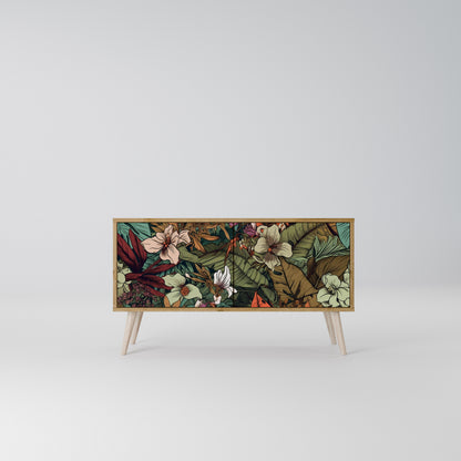 BOTANICAL EMERGENCE Kompakt TV-bänk med 2 dörrar