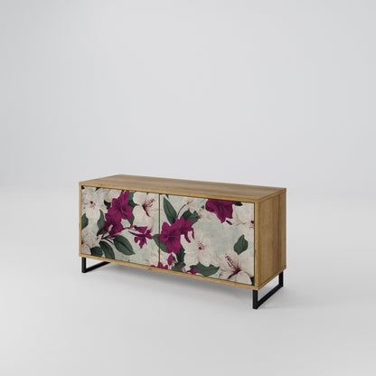 FLOWERET DREAM Kompakt TV-bänk med 2 dörrar