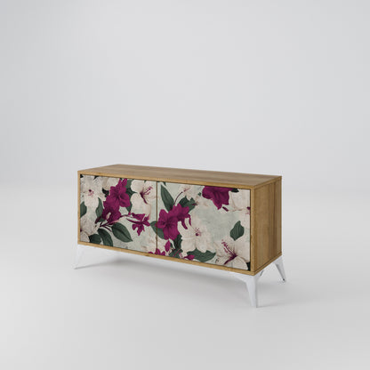 FLOWERET DREAM Kompakt TV-bänk med 2 dörrar