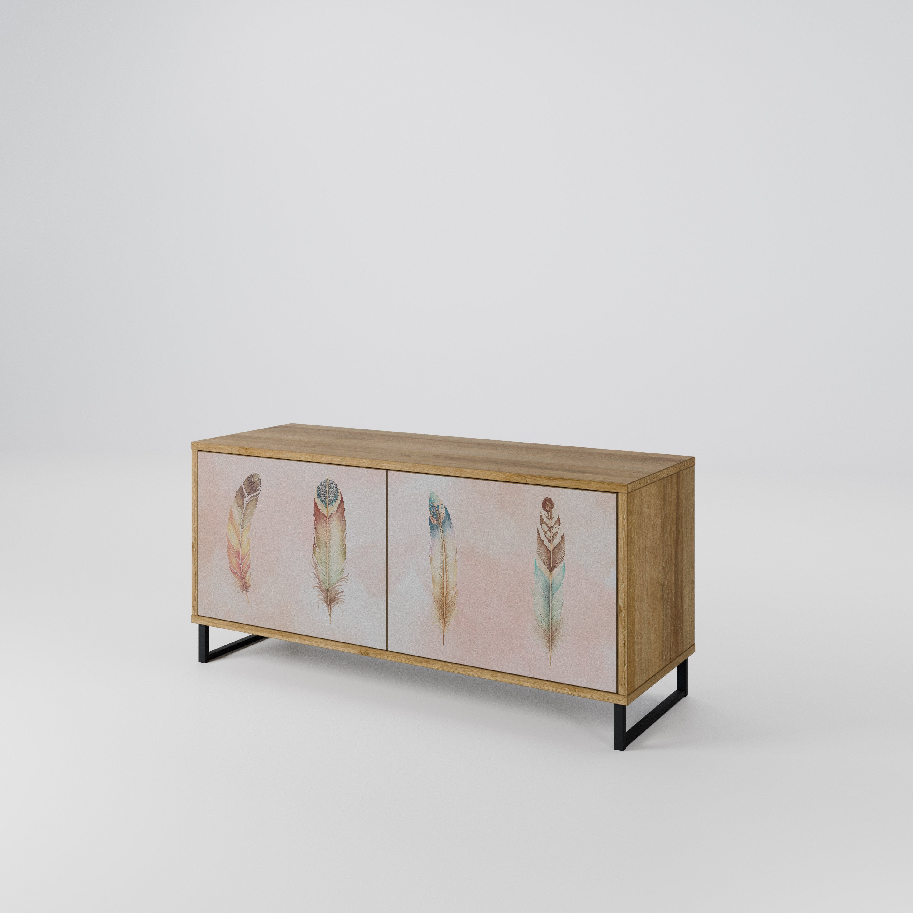 THE DELIQUESCE Compact 2-Door TV Cabinet