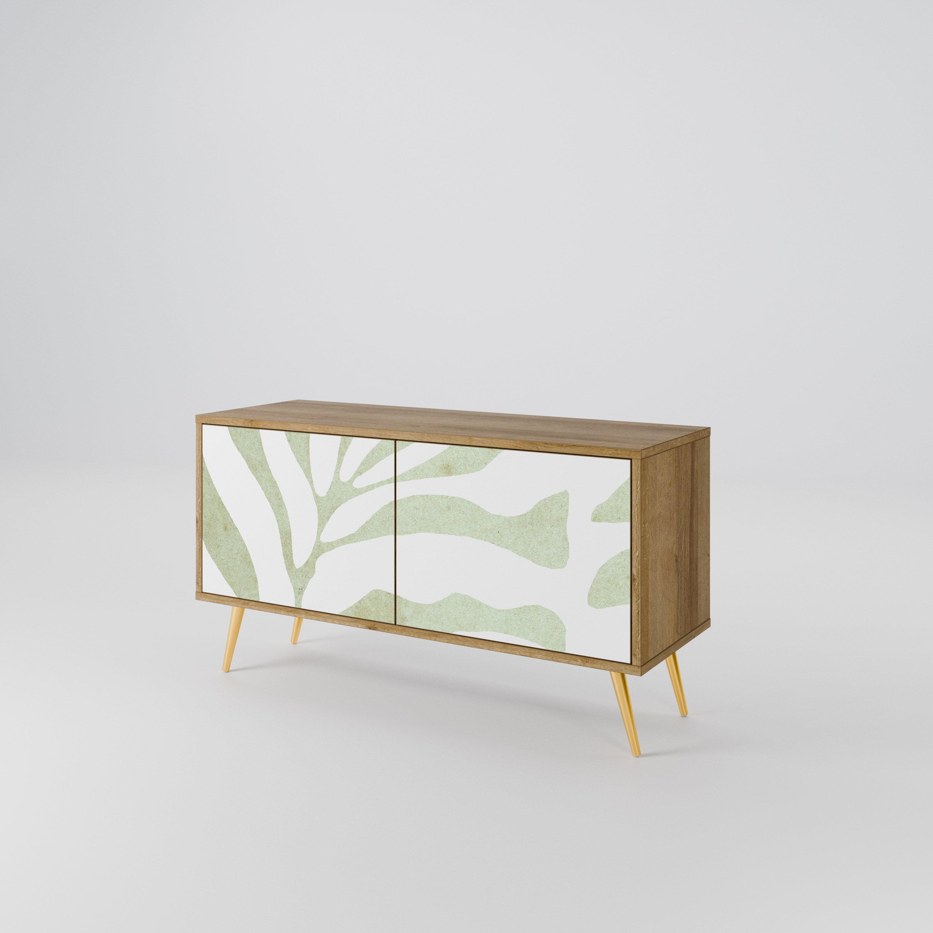 BOTANICAL SPARK Compact 2-Door TV Cabinet