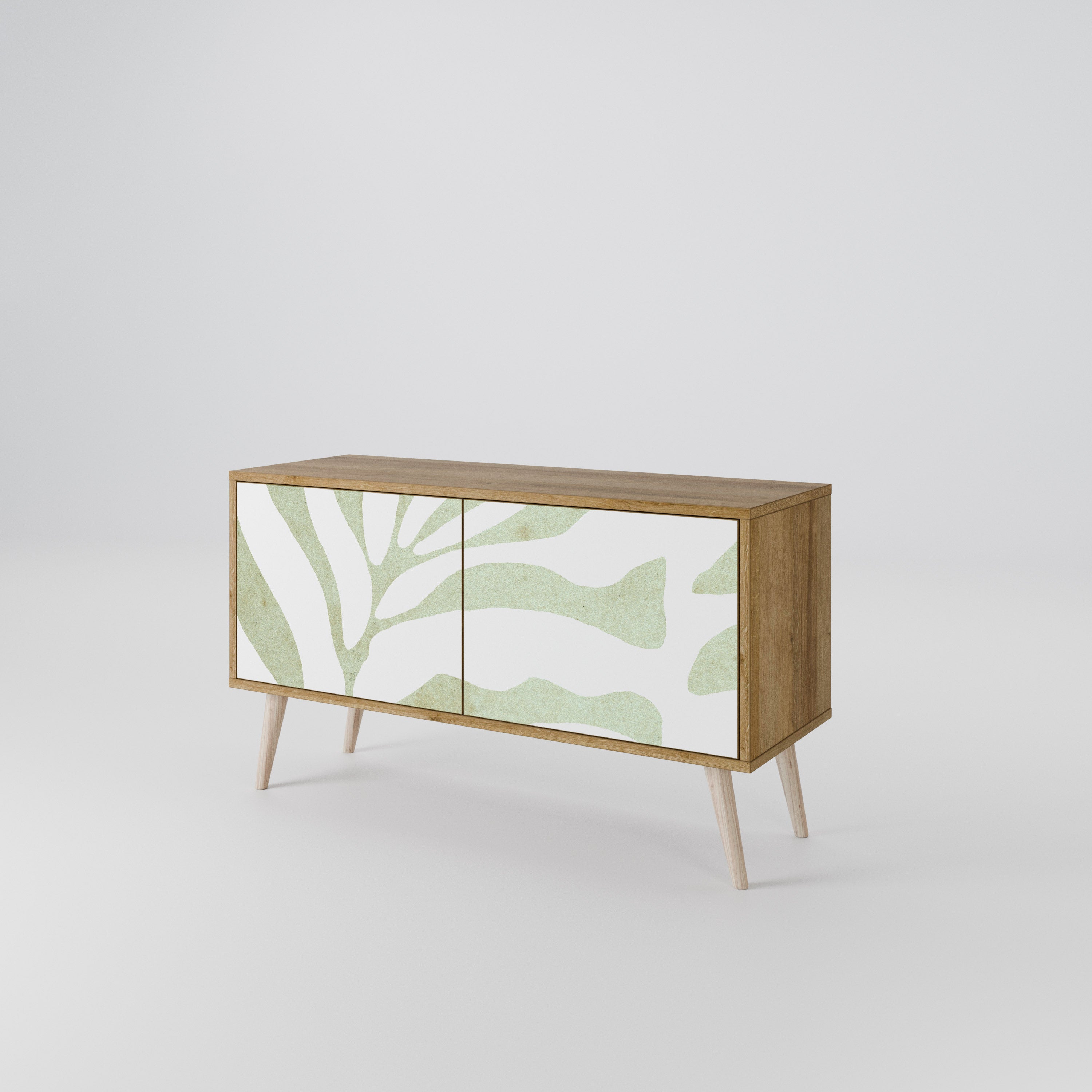 BOTANICAL SPARK Compact 2-Door TV Cabinet