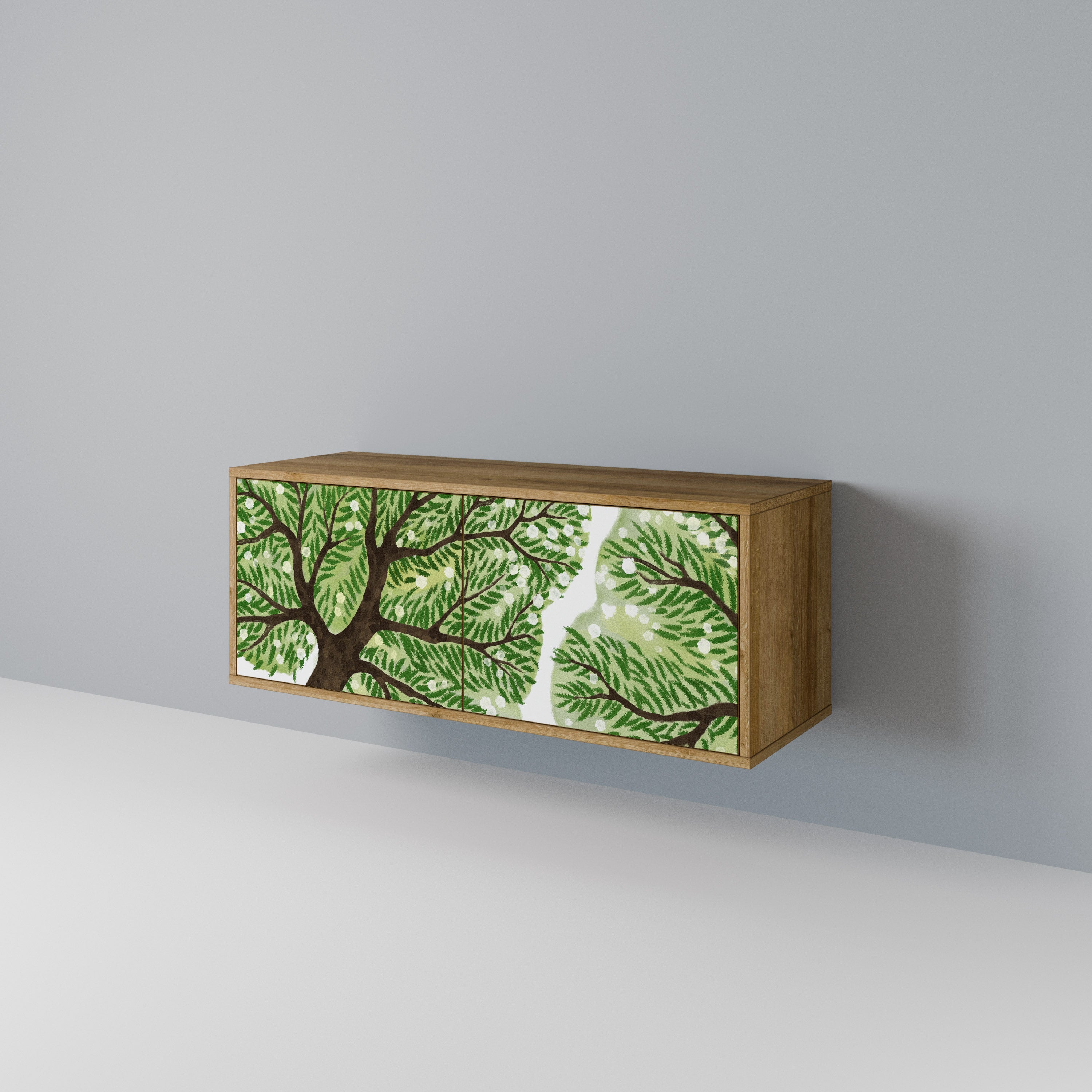 WILDERNESS DASH Kompakt TV-skåp med 2 dörrar