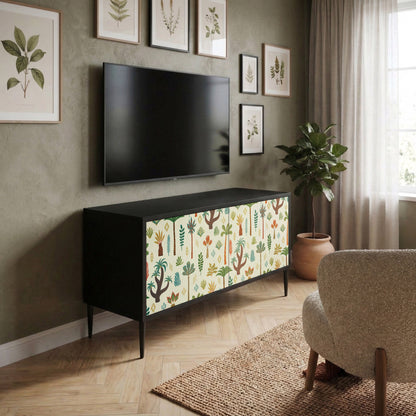 PALM SPRING Kompakt TV-bänk med 2 dörrar