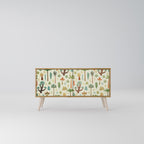 PALM SPRING Kompakt TV-bänk med 2 dörrar