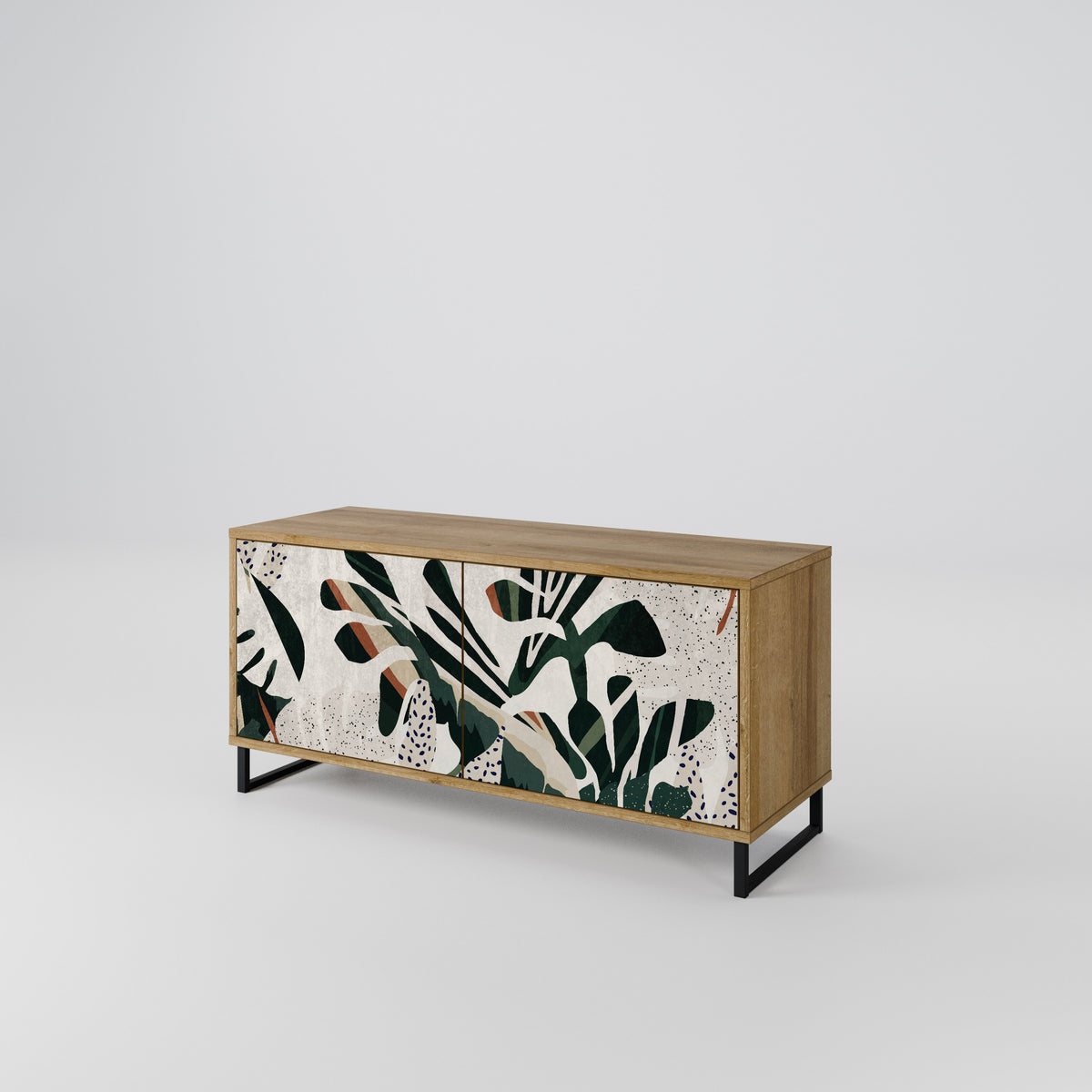 VERDURE FORMATION Kompakt TV-bänk med 2 dörrar