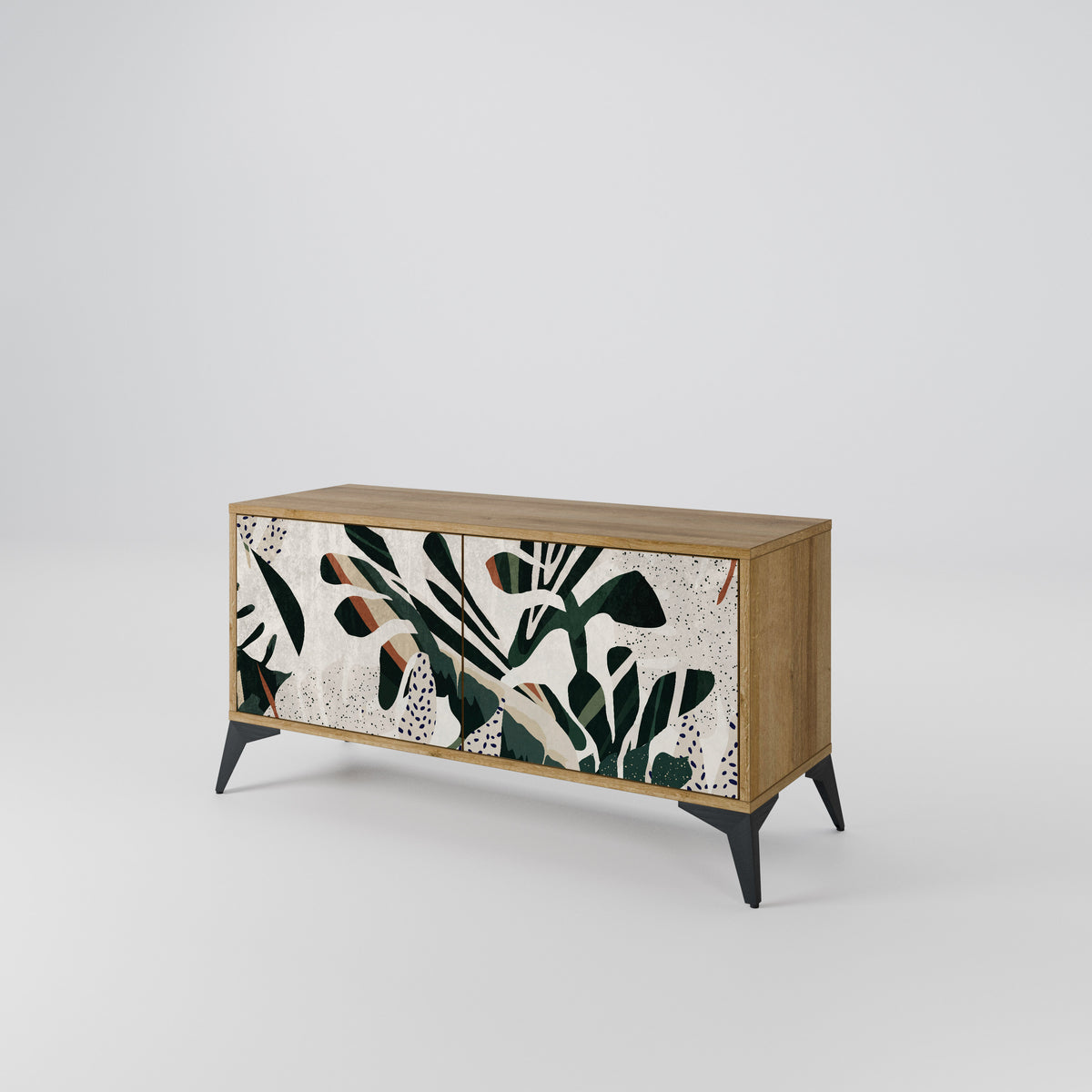 VERDURE FORMATION Kompakt TV-bänk med 2 dörrar