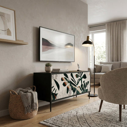 VERDURE FORMATION Kompakt TV-bänk med 2 dörrar