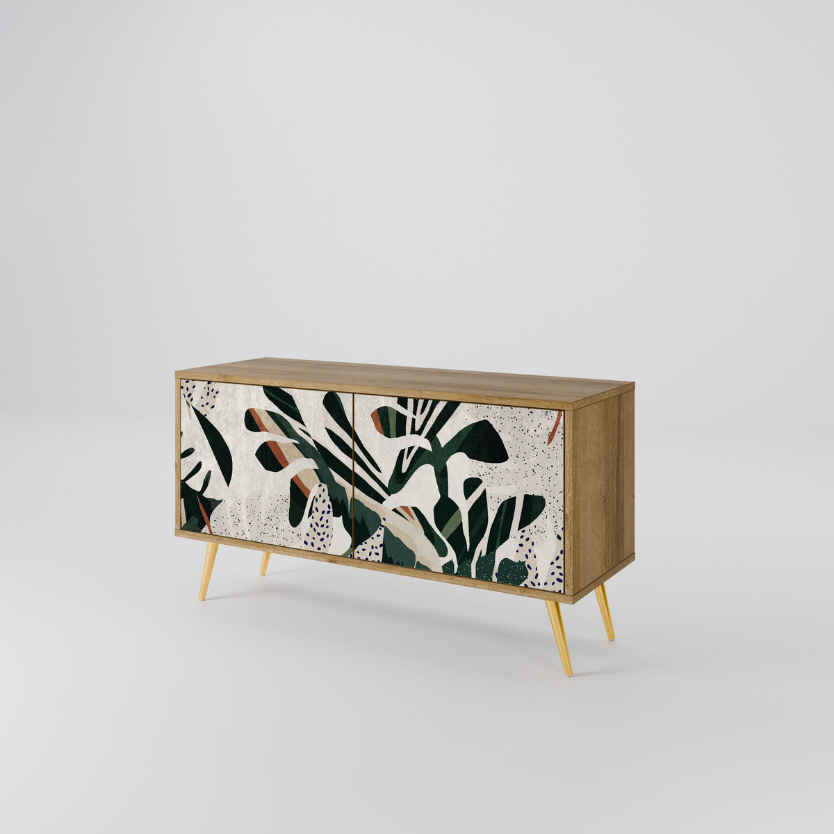 VERDURE FORMATION Kompakt TV-bänk med 2 dörrar