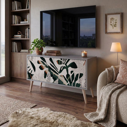 VERDURE FORMATION Kompakt TV-bänk med 2 dörrar