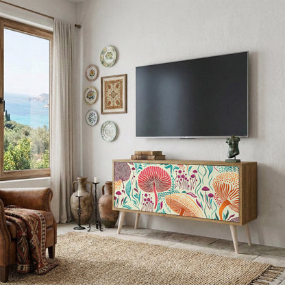 FUNGUS FANTASY Kompakt TV-bänk med 2 dörrar