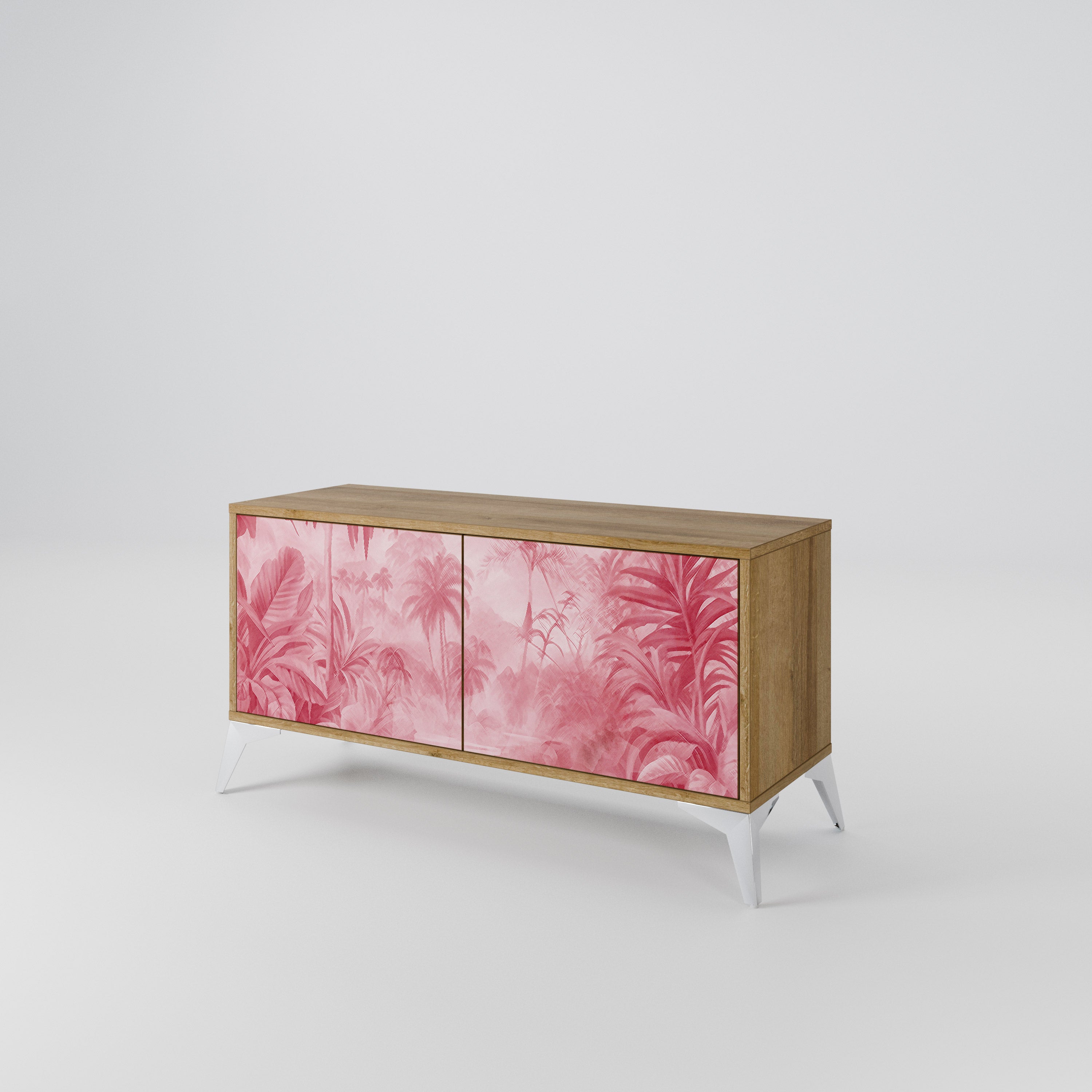 SWEET TROPICS Compact 2-Door TV Cabinet