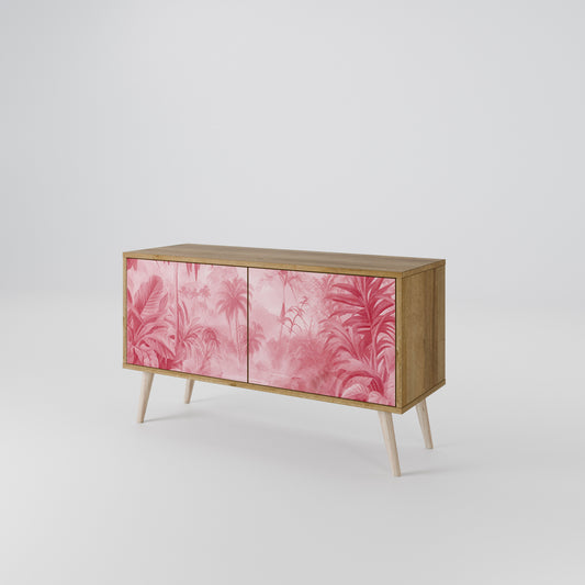 SWEET TROPICS Compact 2-Door TV Cabinet