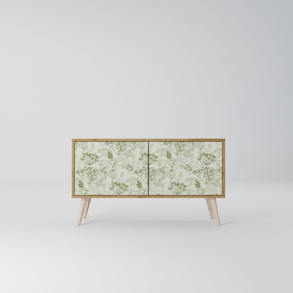 FENNEL BALDACHIN Compact 2-Door TV Cabinet