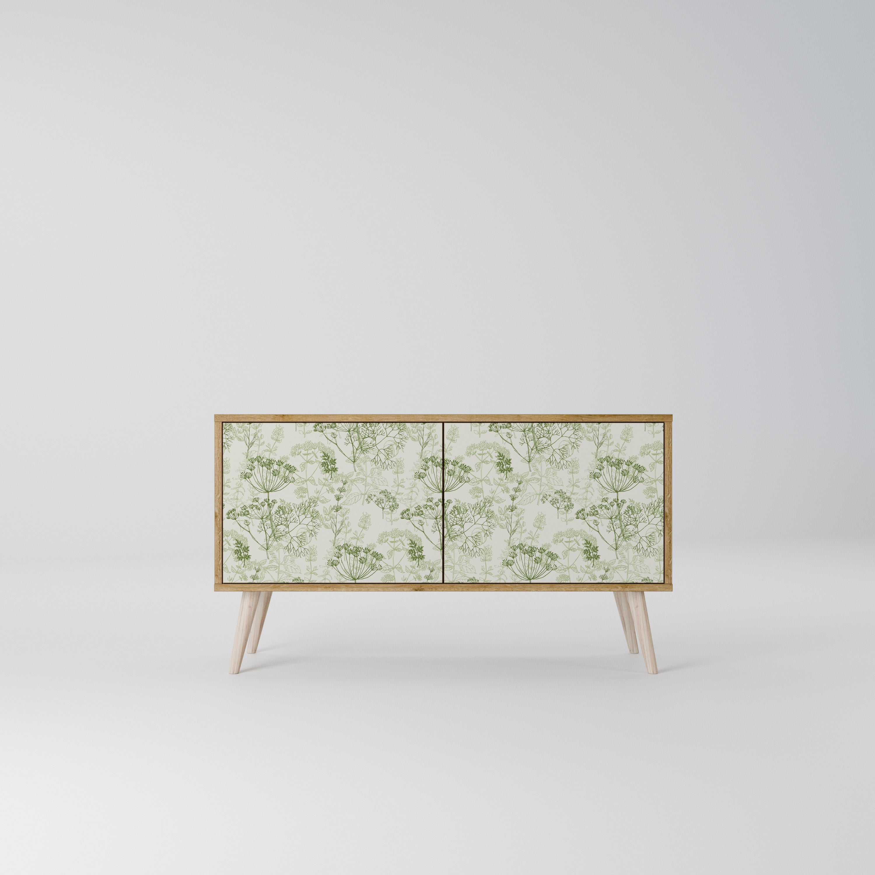 FENNEL BALDACHIN Compact 2-Door TV Cabinet