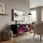 FESTIVE PLEASURES Kompakt TV-bänk med 2 dörrar