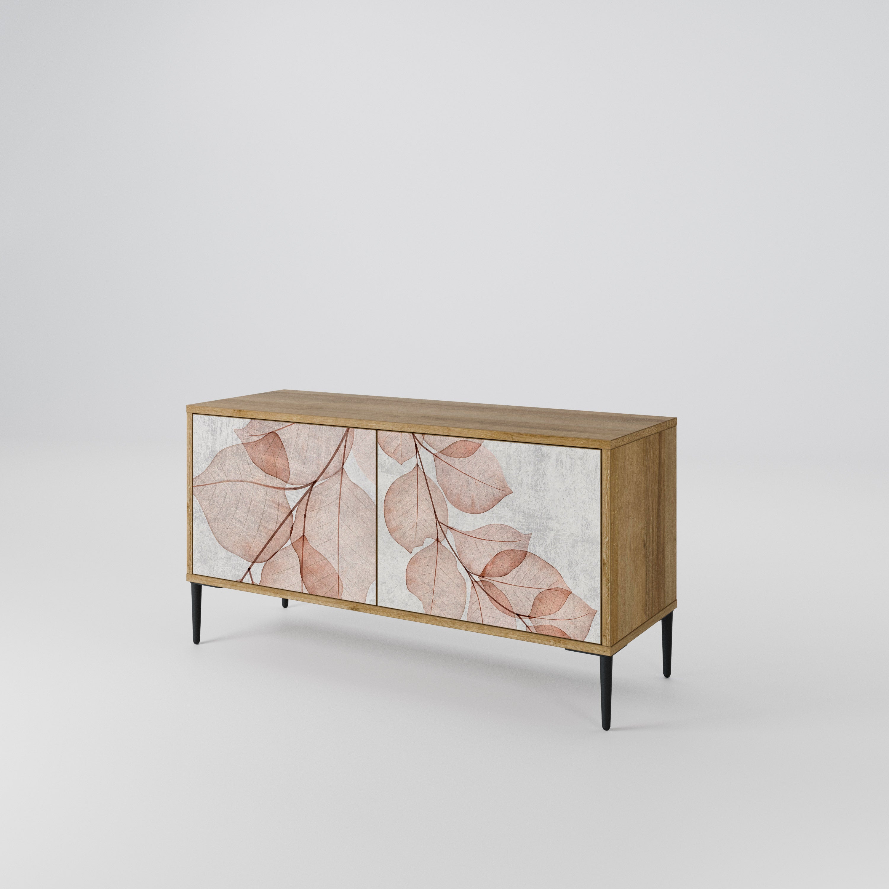 AUTUMN FRAGILITY Compact 2-Door TV Cabinet