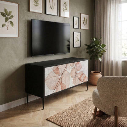 AUTUMN FRAGILITY Kompakt TV-bänk med 2 dörrar