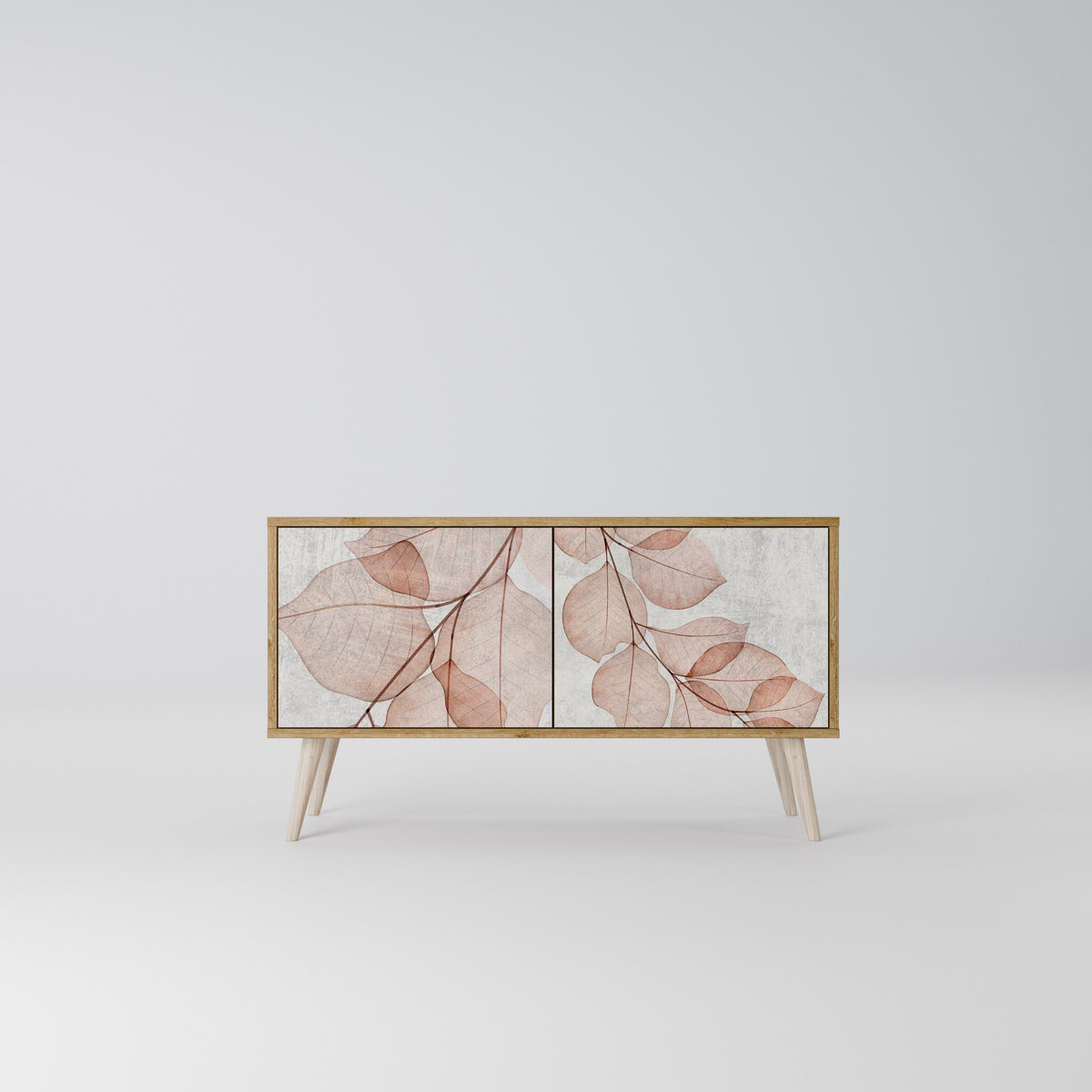 AUTUMN FRAGILITY Kompakt TV-bänk med 2 dörrar