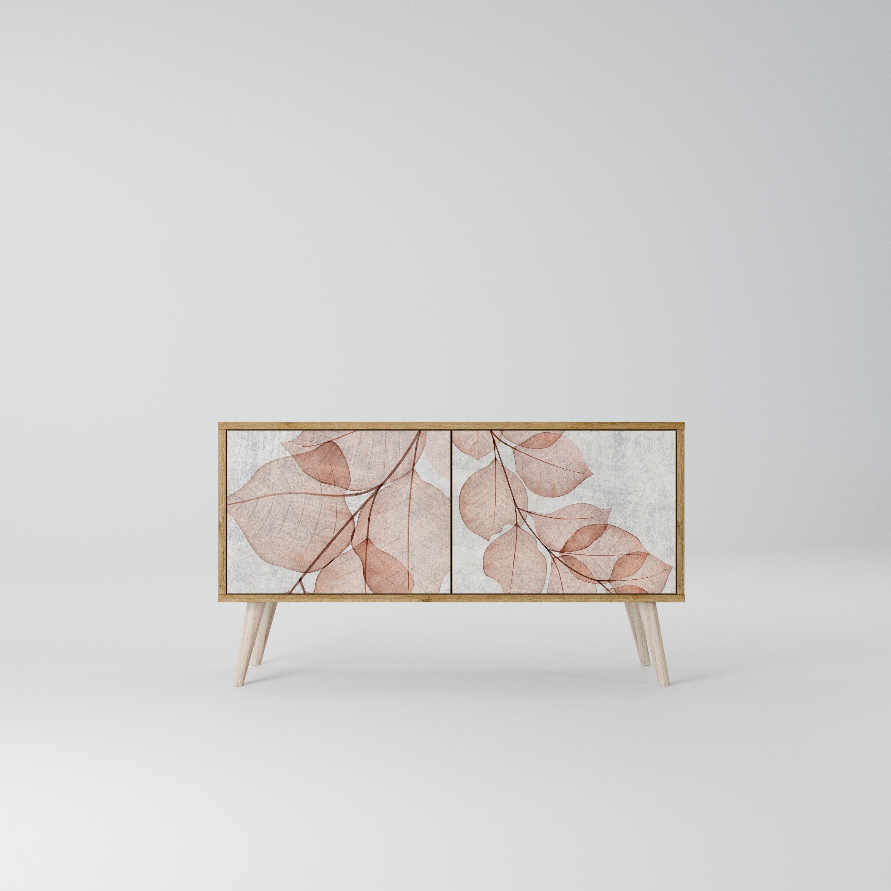AUTUMN FRAGILITY Kompakt TV-bänk med 2 dörrar
