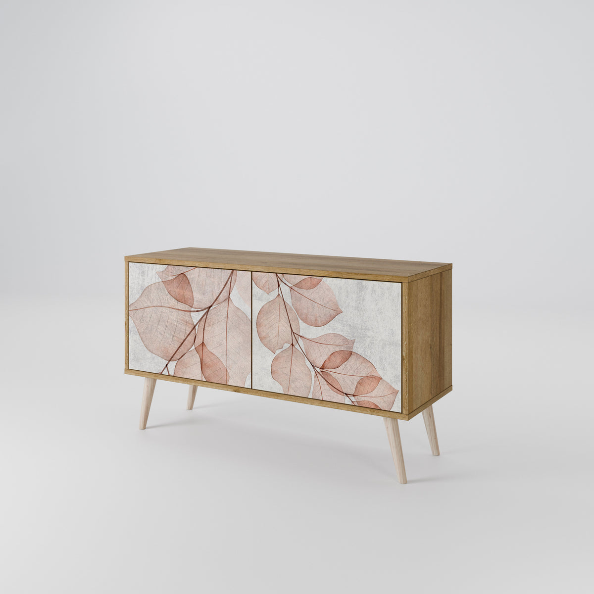 AUTUMN FRAGILITY Kompakt TV-bänk med 2 dörrar