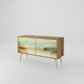 MORNING BY THE LAKE Compact 2-Door TV Cabinet