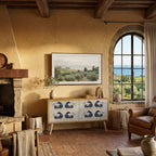 MAJESTIC STEED Kompakt TV-bänk med 2 dörrar