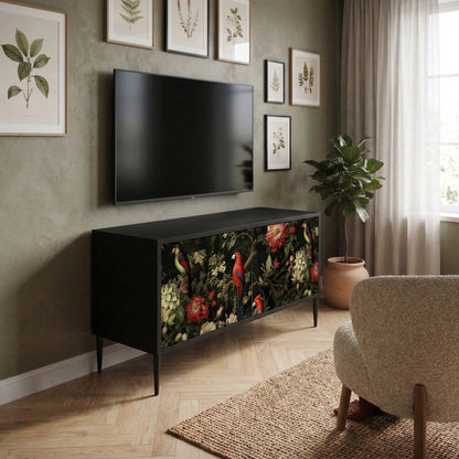 AVIAN GREENERY Kompakt TV-bänk med 2 dörrar