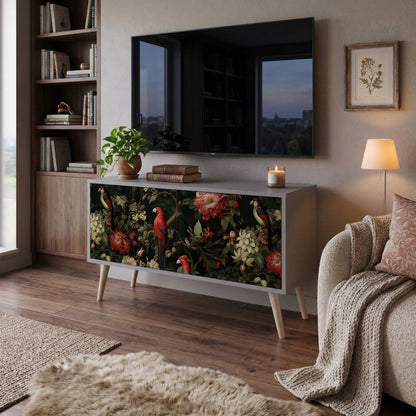 AVIAN GREENERY Kompakt TV-bänk med 2 dörrar