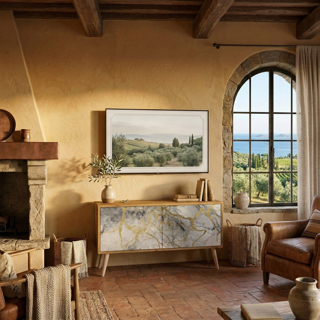 TIMELESS GLIDE Compact 2-Door TV Cabinet