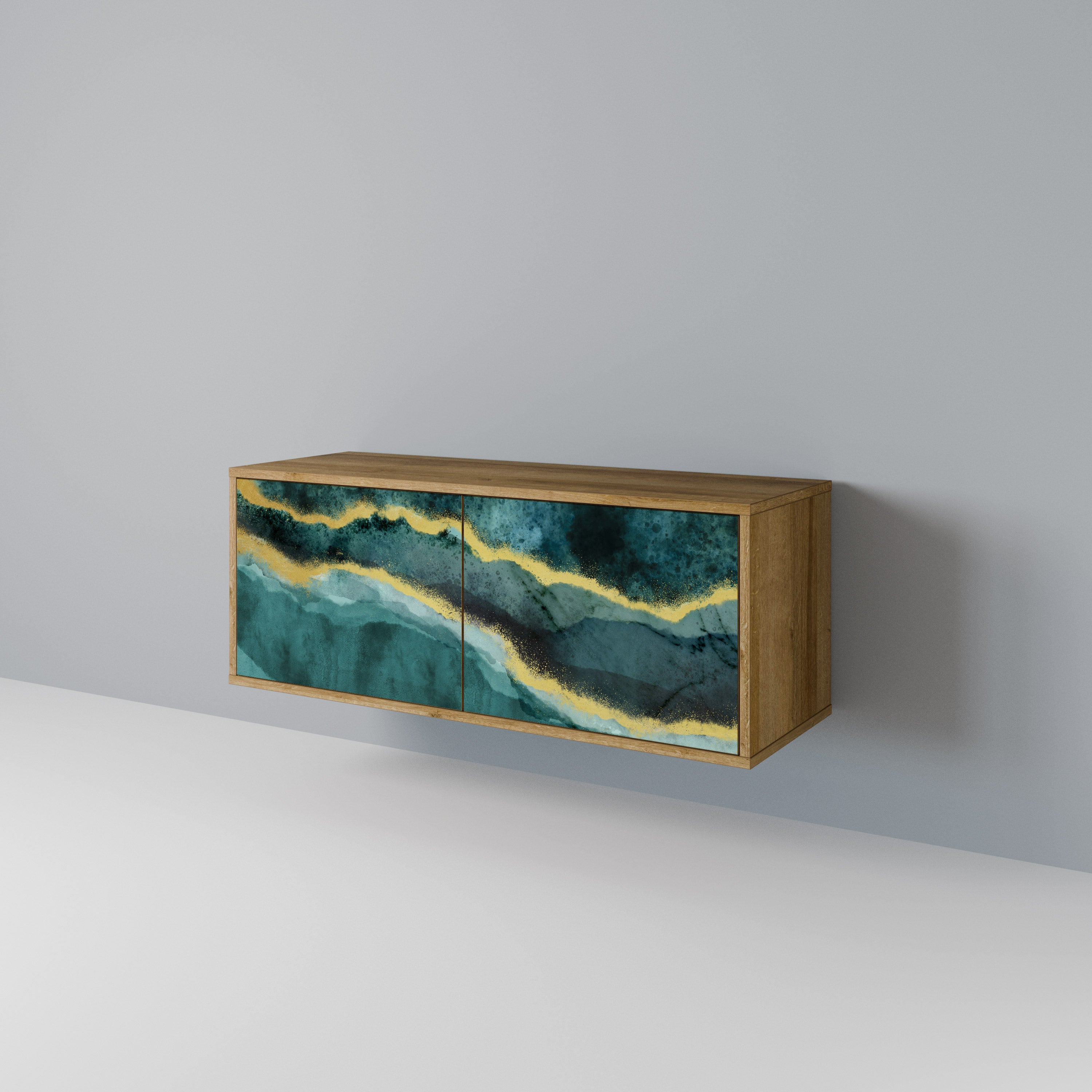 GOLDRUSH ODYSSEY Compact 2-Door TV Cabinet