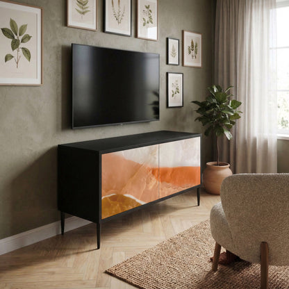 SANDHILLS SPLENDOUR Kompakt TV-bänk med 2 dörrar