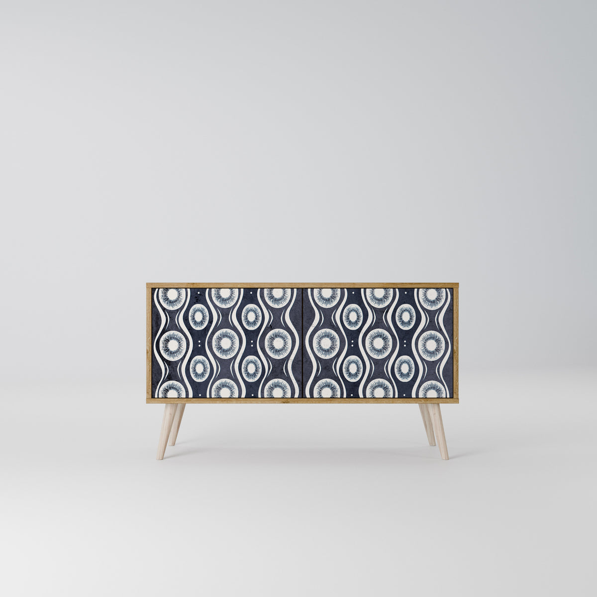 GRAPHITE EYES Compact 2-Door TV Cabinet