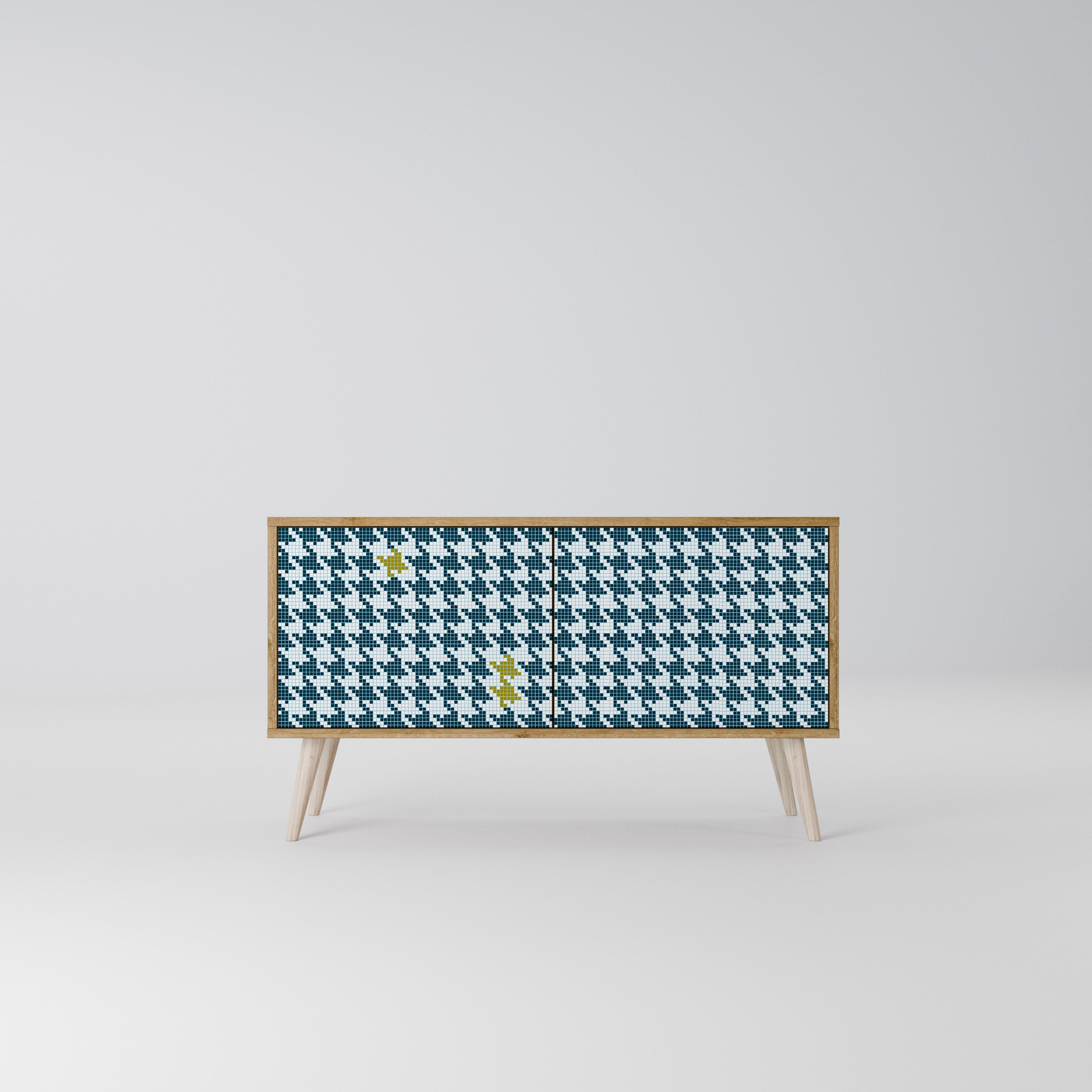 OUT OF CONTEXT Kompakt TV-bänk med 2 dörrar