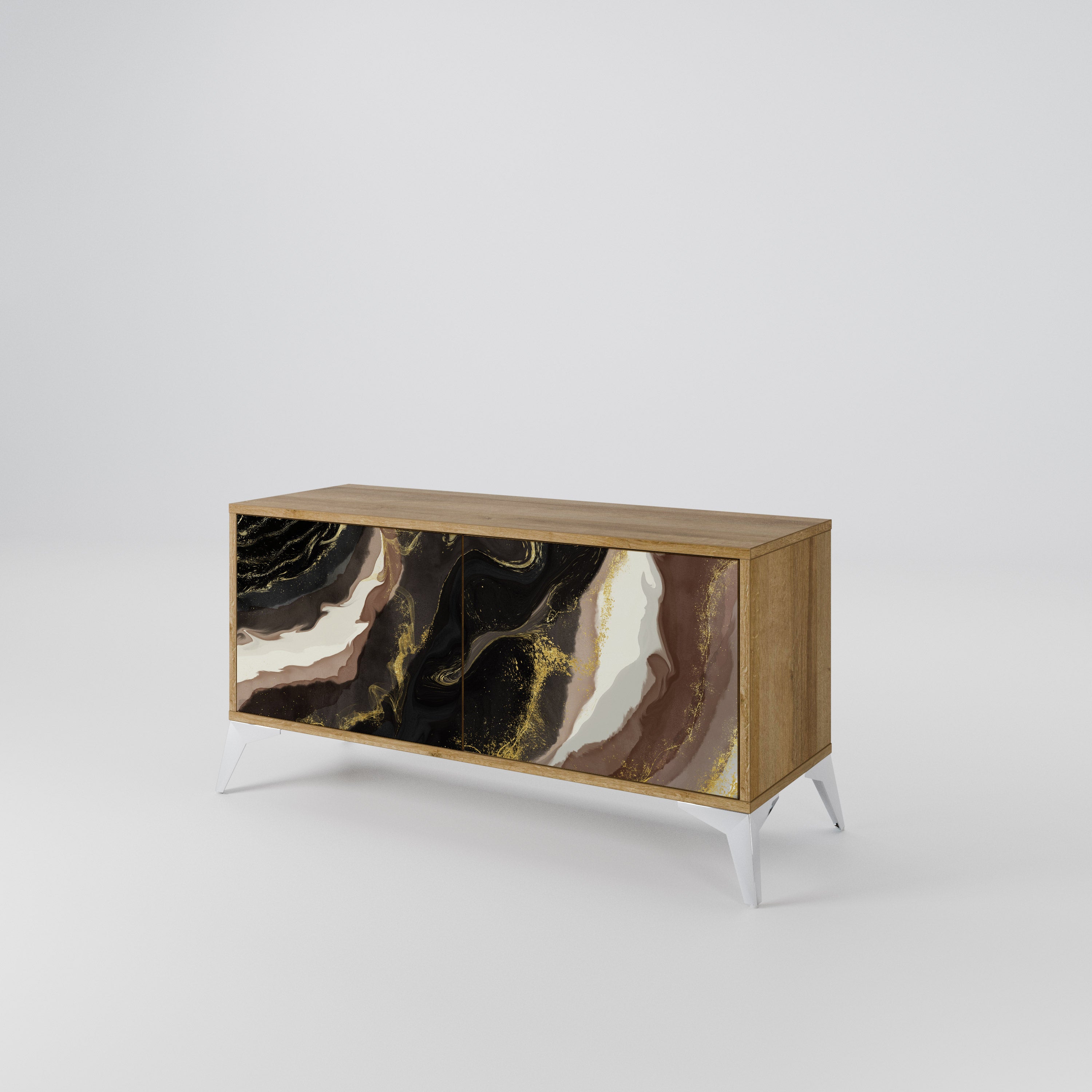 GOLD DUST Compact 2-Door TV Cabinet