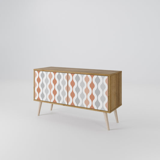 HAZY NOSTALGIA Compact 2-Door TV Cabinet