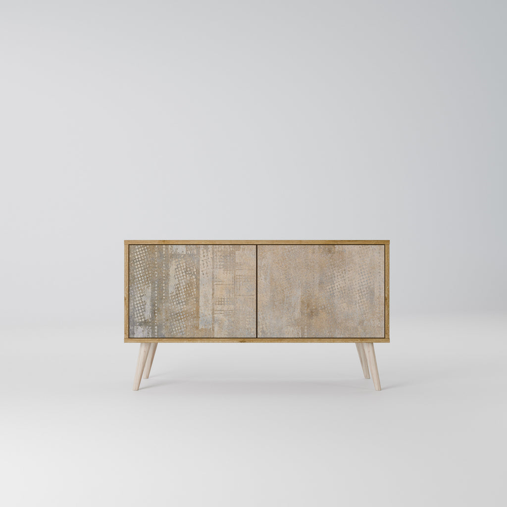 SCREEN ERROR Kompakt TV-bänk med 2 dörrar