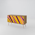 DREAMS COME TRUE Kompakt TV-bänk med 2 dörrar