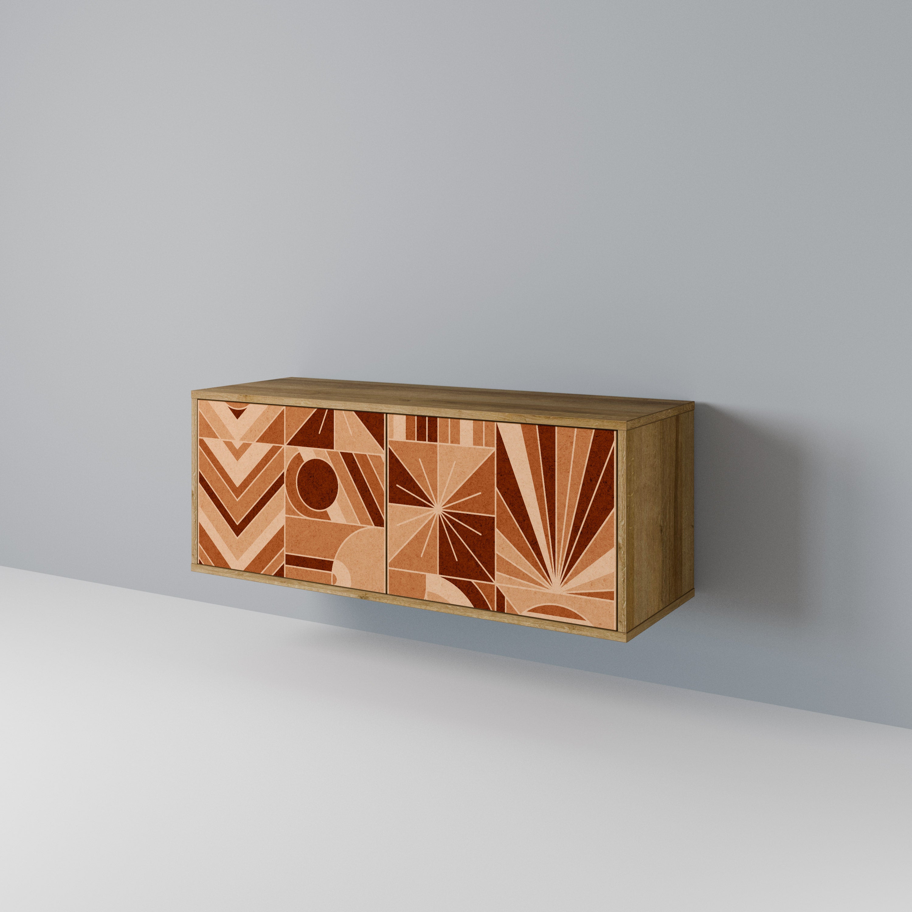 PRISM MOSAIC Compact 2-Door TV Cabinet